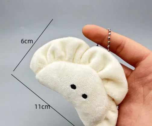 Funny Vegetable Series plush keychain with onion garlic and broccoli pendant in super soft short plush