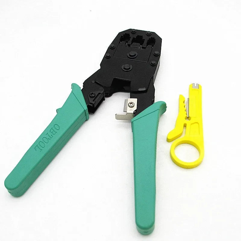 SZ-315 network cable crimping pliers with rubber handles measuring 160mm length