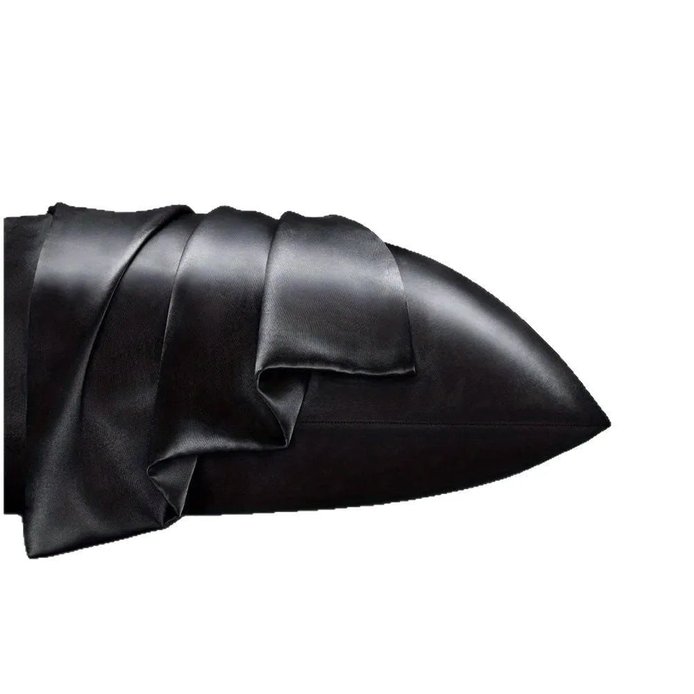 A pair of solid colour satin cloth pillowcases in a choice of 13 shades and four different sizes.