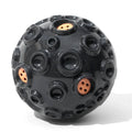 Colourful durable dog chew ball with a bumpy texture for aggressive chewers.