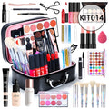 Beginner cosmetics makeup set KIT014 in a gift box with natural nude makeup products