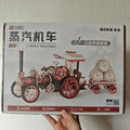 Wooden 3D puzzle model kit in LKA01 steam locomotive colour for youth aged 15 to 35