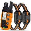 Orange R1 waterproof remote control bark stopper dog training electric shock collar for single dog