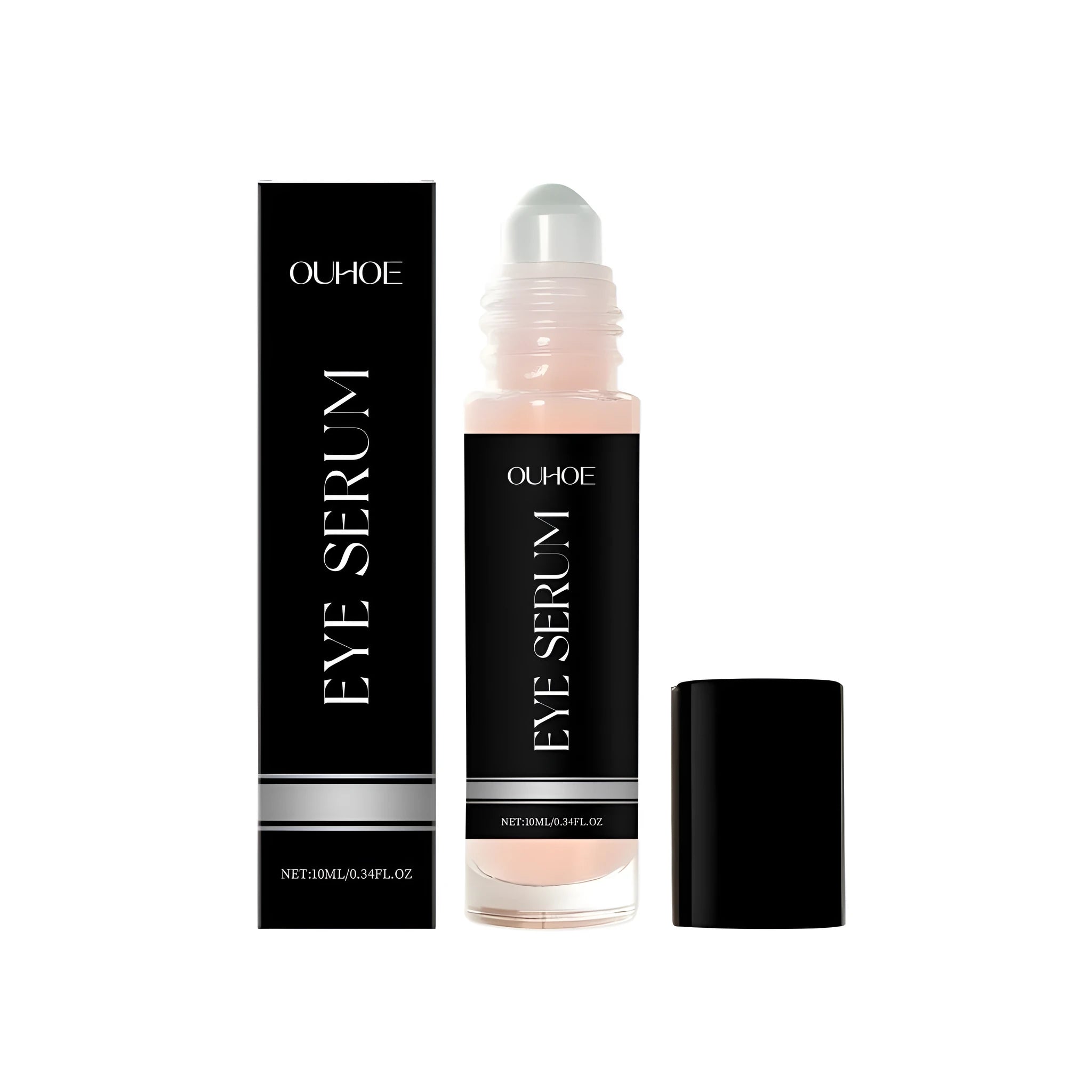 Radiant Eye Gel in 10ml bottle with acetyl hexapeptide-8 and collagen formula