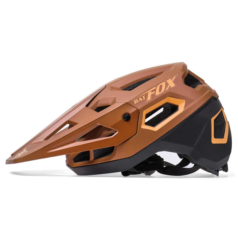 Bike helmet integrated cross-country skateboard Size L in multiple colours including black green orange