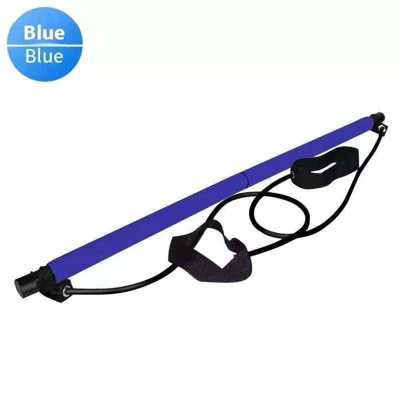 Colour options for a multifunctional adjustable fitness pulling rope on a gym mat.