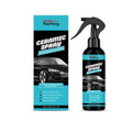 120ml bottle of automobile ceramic coating spray with PTFE for paint, glass, and chrome protection.