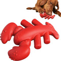 Large red durable nylon chew toy for aggressive chewing big dogs
