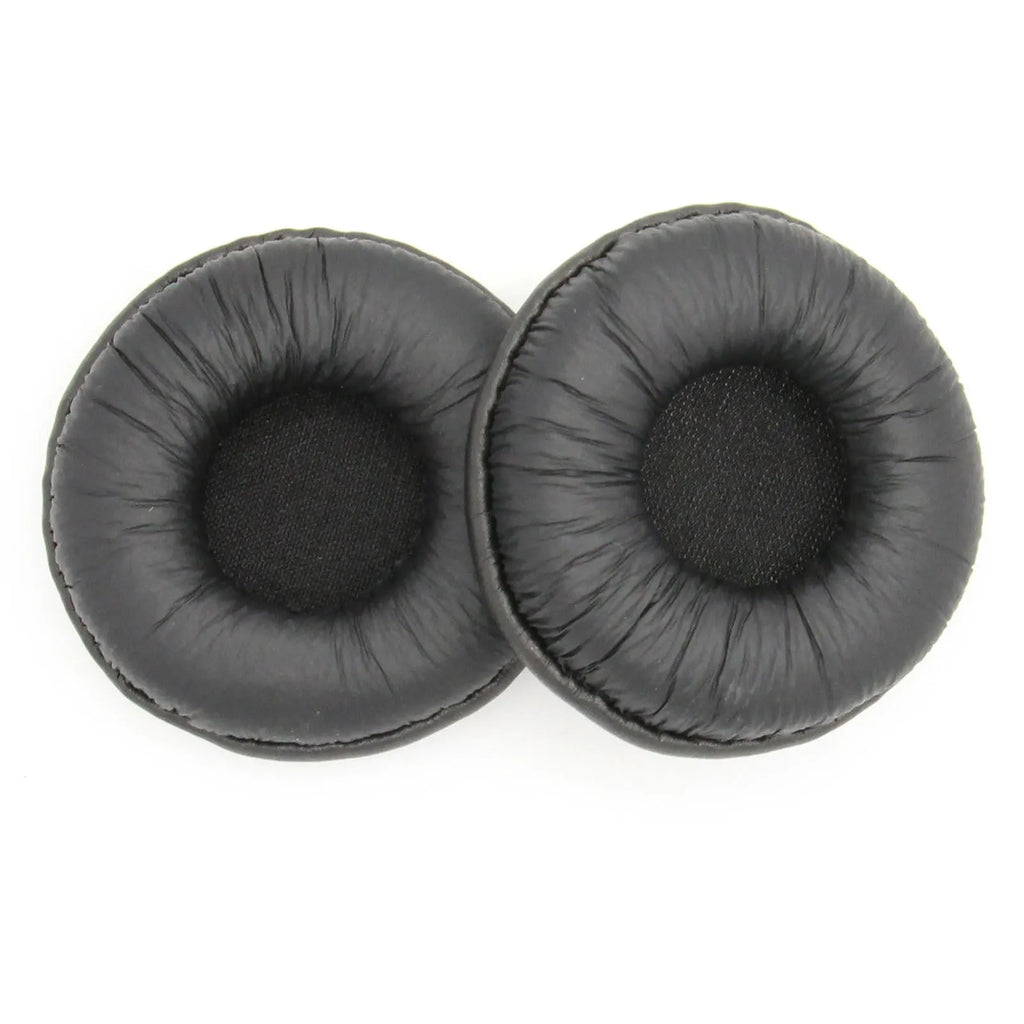 Sennheiser PX100 PX200 PX100-II earphone sleeves foam cover set with black frog leather earmuffs and head beam
