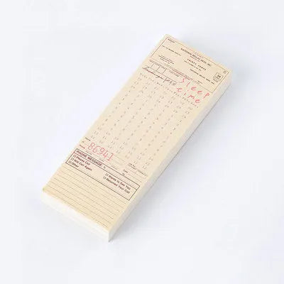 Creative Vintage Writable Pad City Notes notebook with 100 pages, small size 40mm x 80mm, Gift Shop cover design, in opp bag