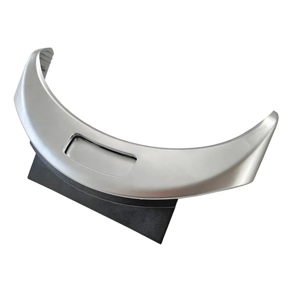 Mercedes C-Class GLC-Class armrest console button replacement panel in electroplated finish