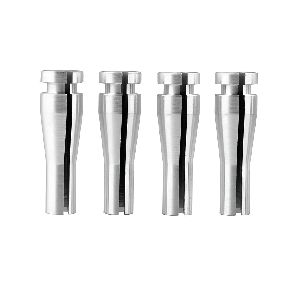 Silver aluminium car lock cable repair kit with four parts for Ford F150 F250 F350 cab rear latch