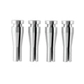 Silver aluminium car lock cable repair kit with four parts for Ford F150 F250 F350 cab rear latch