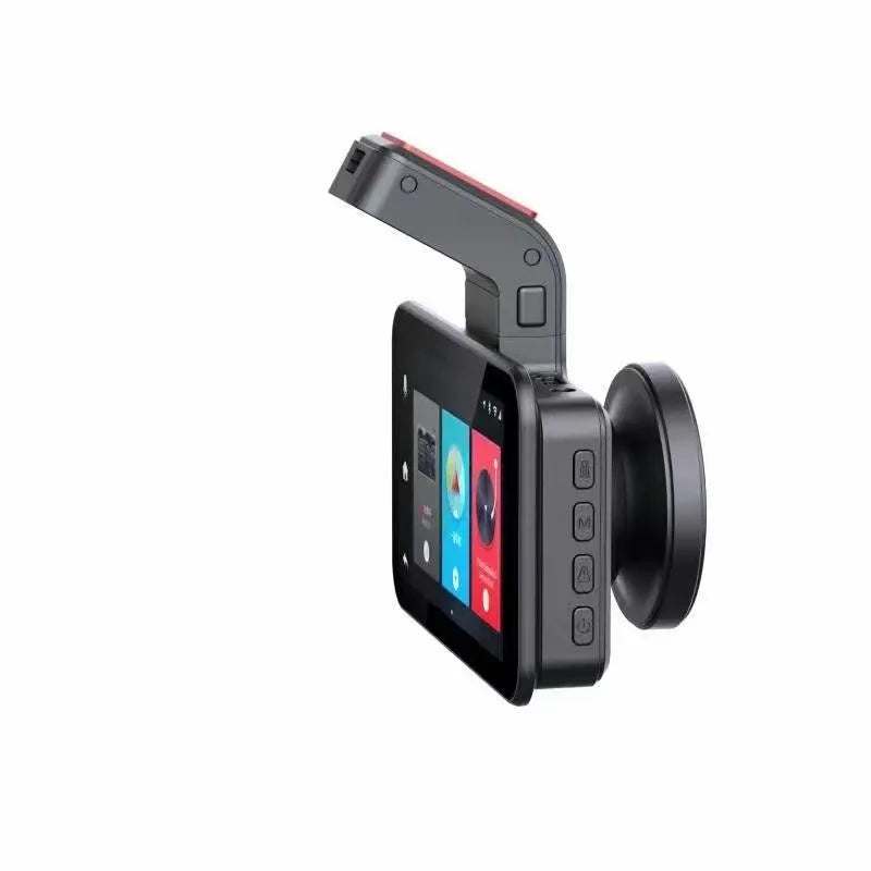 3-inch HD dual lens car DVR dash camera with front and rear recording capability