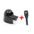 Black plastic Volkswagen rear wiper cover nozzle for Tiguan and Golf models