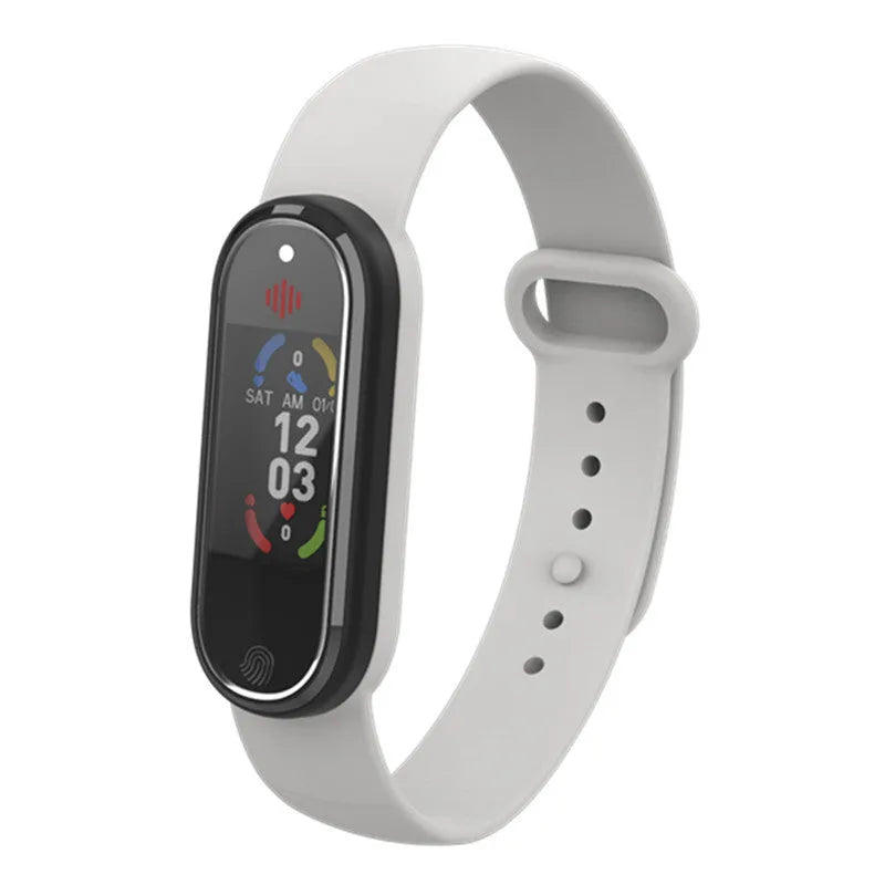 Black electronic mosquito repellent bracelet with USB charging port on wristband