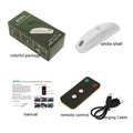 Car strobe light with remote control for weather visibility safety