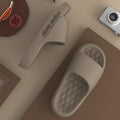 Men's and women's simple household EVA slippers in various colours with anti-slip sole