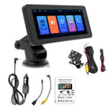 Portable wireless 6.86-inch car video player with IPS screen showing camera display
