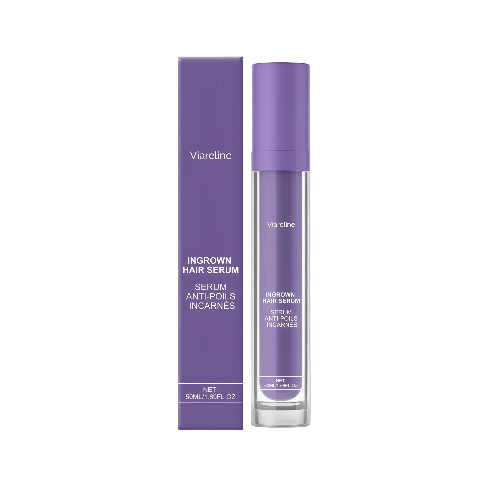 50ml bottle of skin soothing liquid containing lavender oil, tea tree oil and glycolic acid