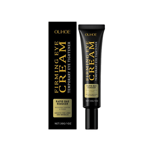 30g jar of anti-aging eye cream with hyaluronic acid and peptide formula.