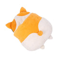 Orange semi-closed cat sleeping bag pet nest bed measuring 65cm by 53cm