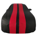 Elastic car cover for Ford Mustang vehicle in multiple colour options