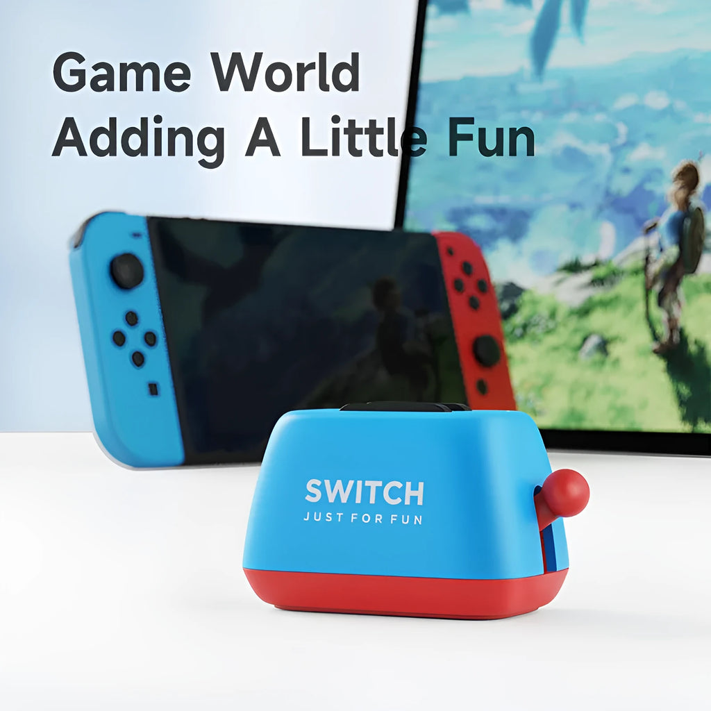 Nintendo Switch game card storage box in green colour with silicone anti-slip base.