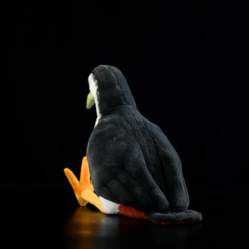 White-bellied rail plush toy 27cm polyester white-faced rail doll with white-breasted waterhen colours