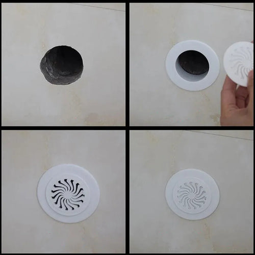 Plastic air conditioning hole cover kit with splits, plug caps, tuyeres, and sealing glue.