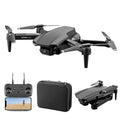 E99Pro2 folding UAV HD aerial photography drone with 1080p single camera in black