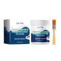 100g multi-purpose leak-repairing paint pot with brush for roof, wall, and asphalt waterproof repairs