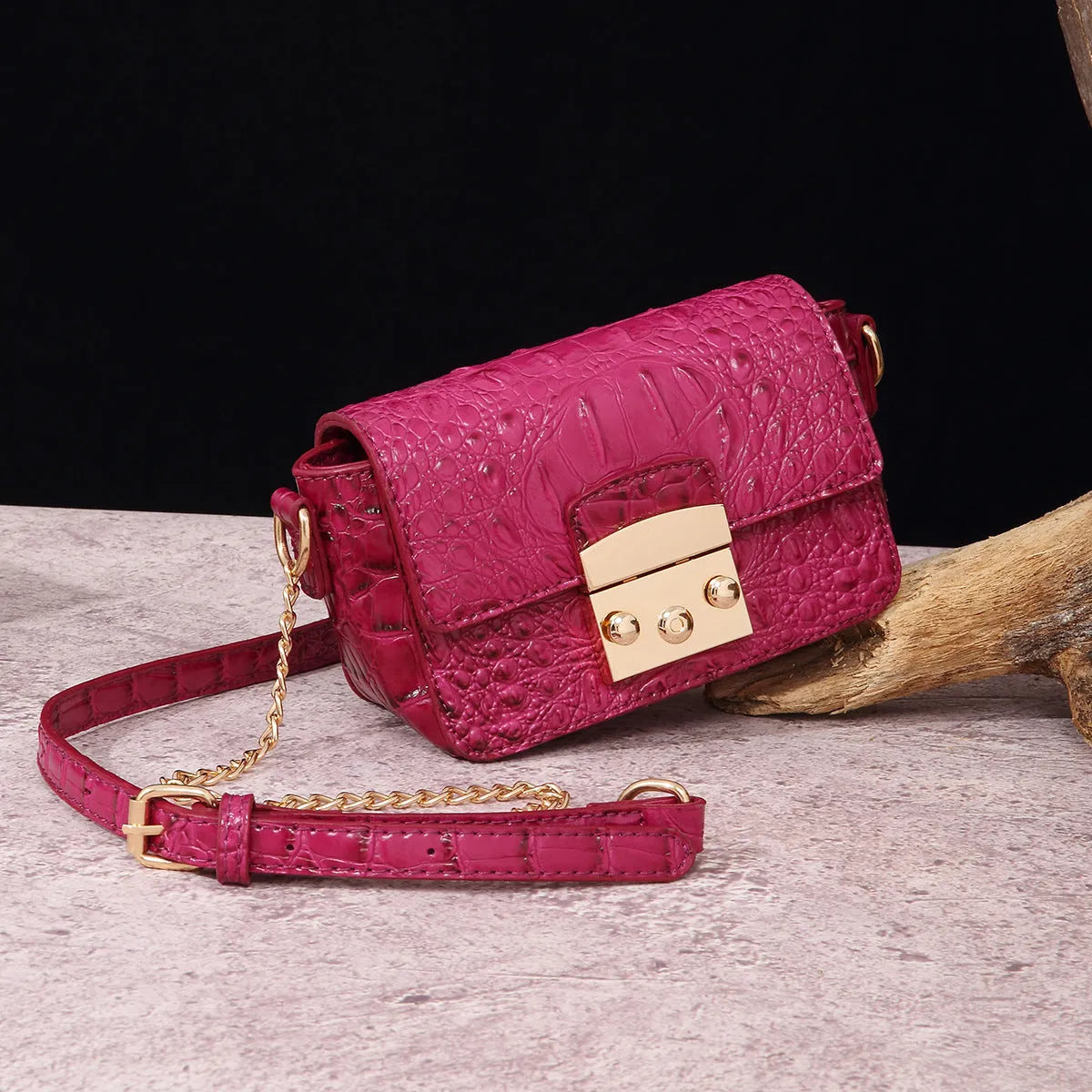 Retro crossbody one shoulder bag for women in multiple colours, PU leather material