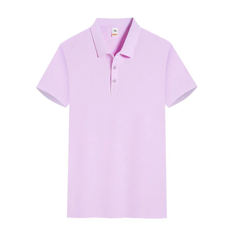 Men's cotton short sleeve pullover shirt in multiple colours with regular fit for summer work wear