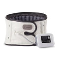 Automatic inflation lumbar disc stretch correction waist supporter belt on grey background