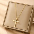 Women's copper necklace showing four pendant options: heart, round diamond, butterfly, and cross