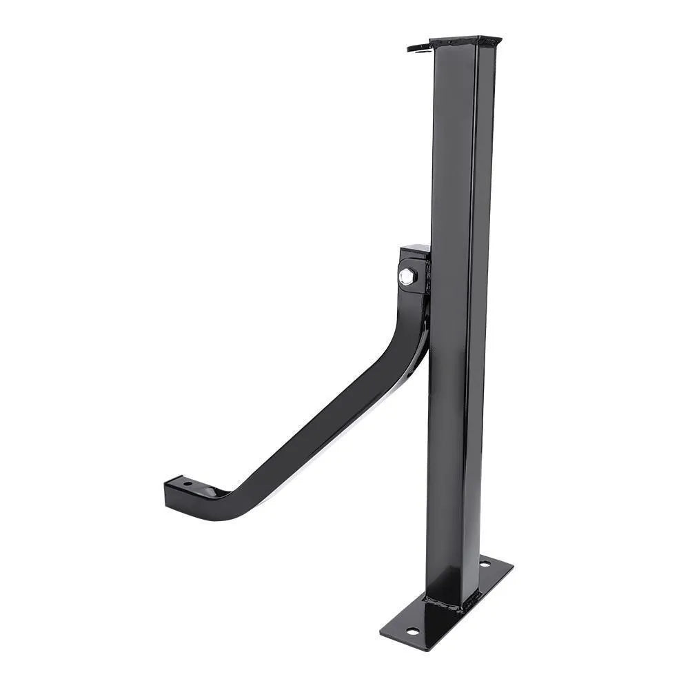 Black carbon steel wall hanger bracket for indoor punching bag mounting