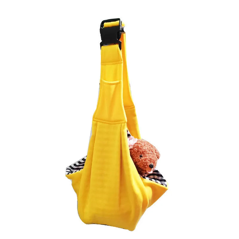 Large folding cat messenger backpack with breathable mesh panel, shown in multiple colour options.