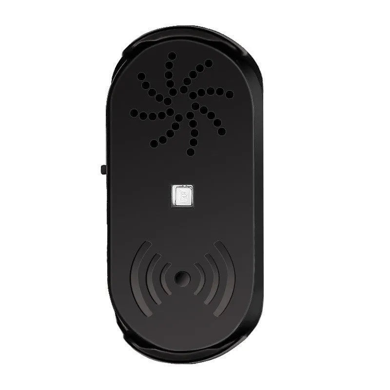 Black car door reminder with infrared sensor for vehicle door status detection
