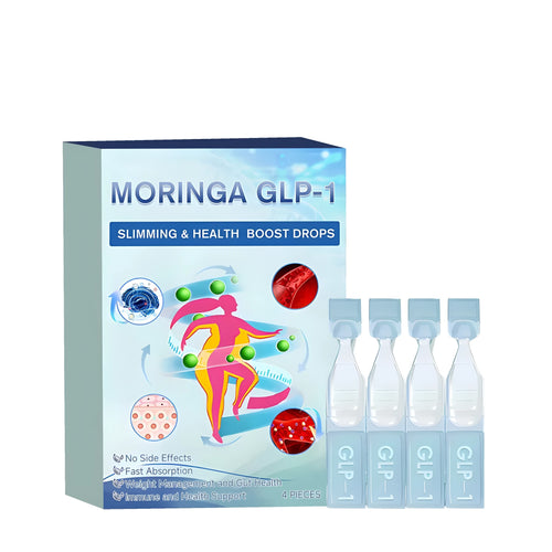 Four bottles of appetite suppressant drops with traditional Chinese medicine extract formula