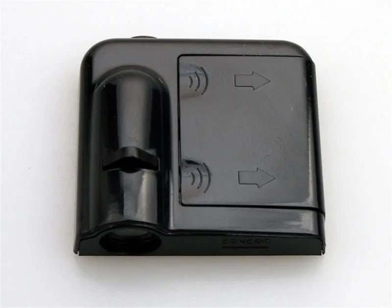 Black wireless car LED welcome door projection light showing custom logo on ground