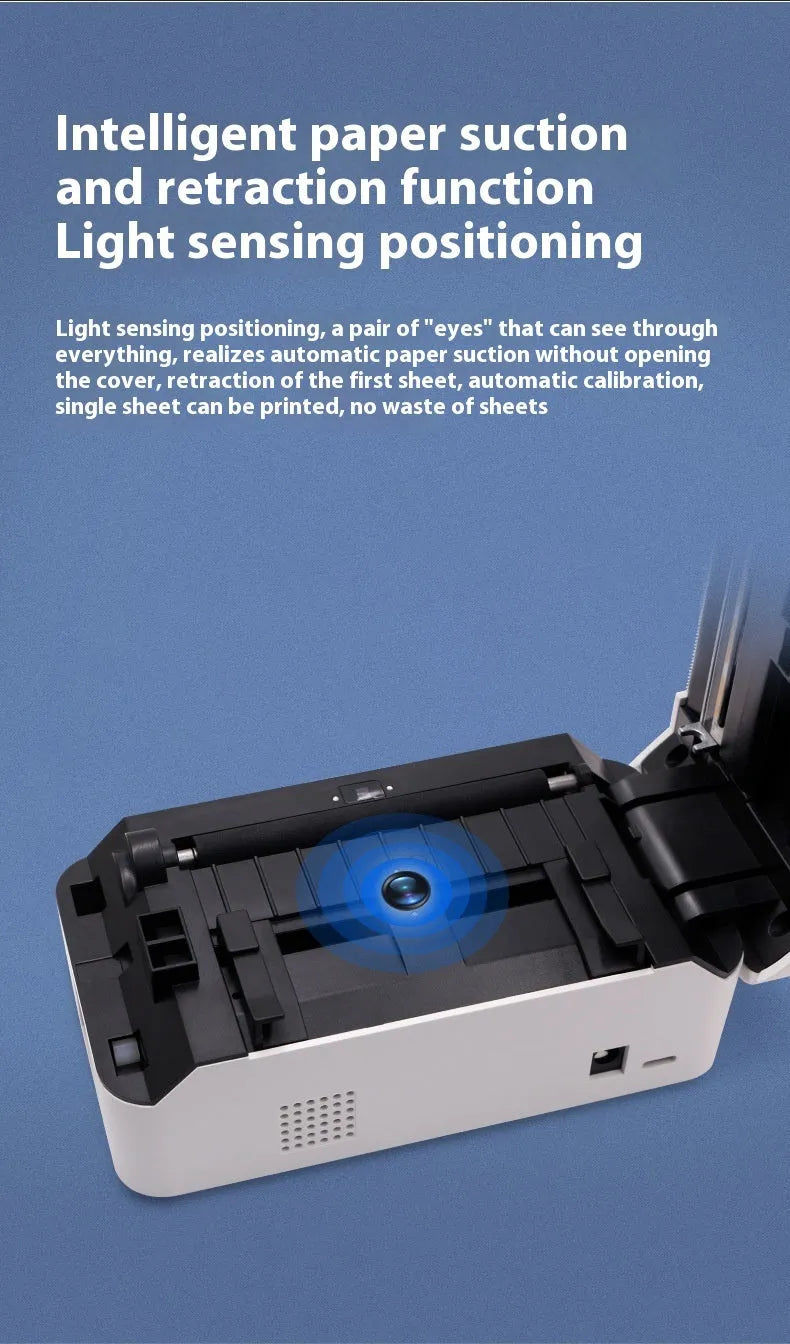 Compact Thermal Express Single Electronic Surface Printer with Bluetooth connectivity.