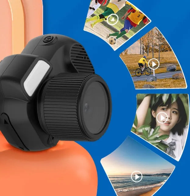 Black Y3000 HD outdoor sports camera with 0.96-inch LCD display screen on a compact ABS body.