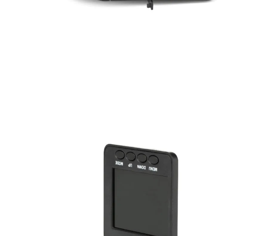 Black HD driving recorder with 120° angle, 3 million pixels, windshield mount, bracket, and car charger.