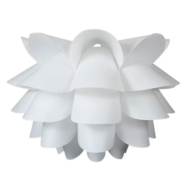 White round decorative pendant light 38x25cm for home ceiling