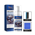 Fast Car Interior Cleaner spray bottle with microfibre cloth and sponge.