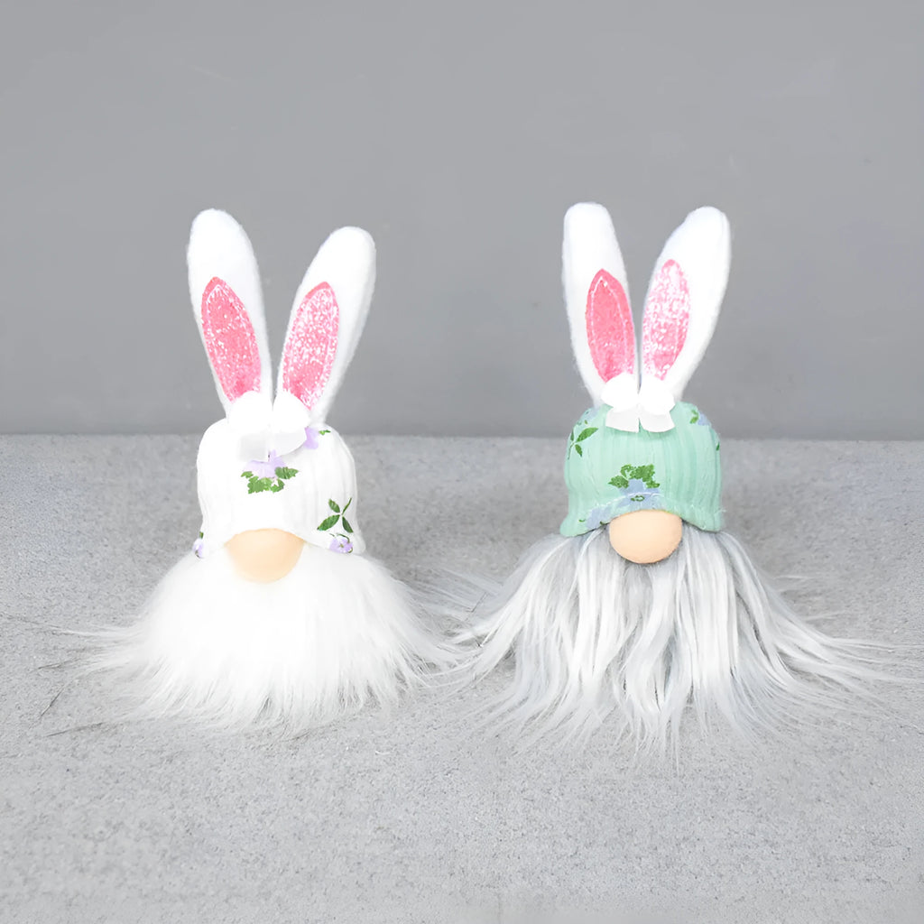 Home fashion Easter decoration doll ornament in white polyester with cute design