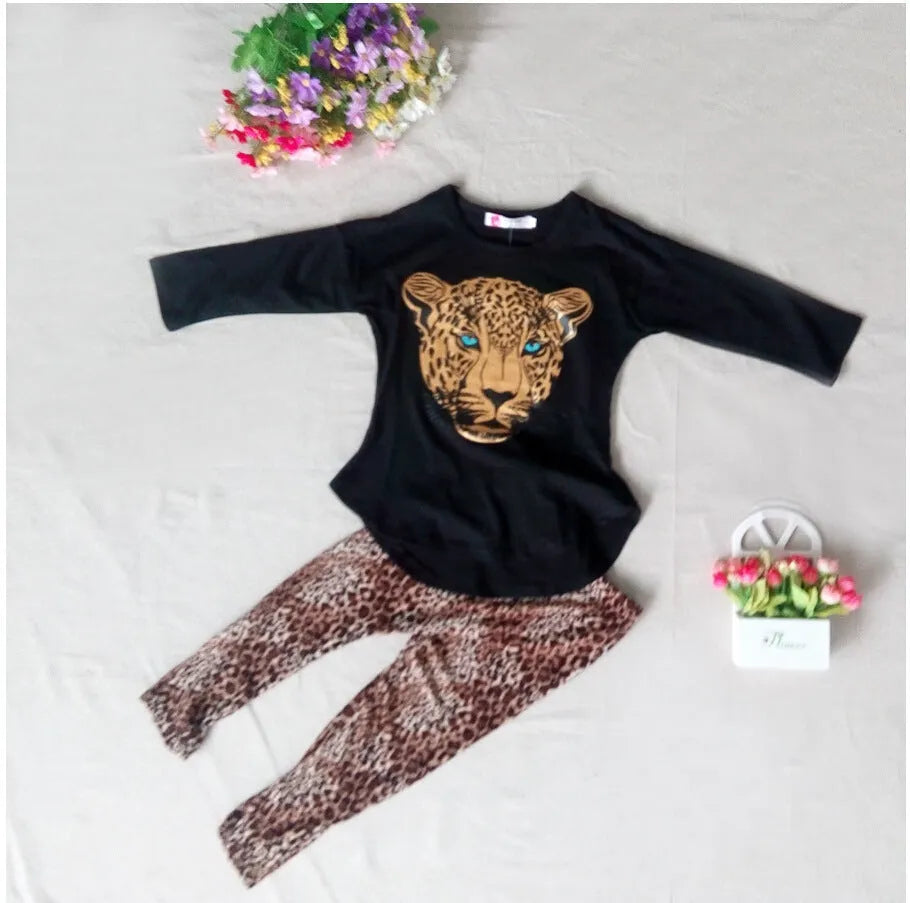 Children's casual summer pants suit set with short sleeves in multiple colours