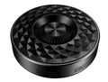 Compact Bluetooth wireless mini speaker in black, orange, or silvery white colour options