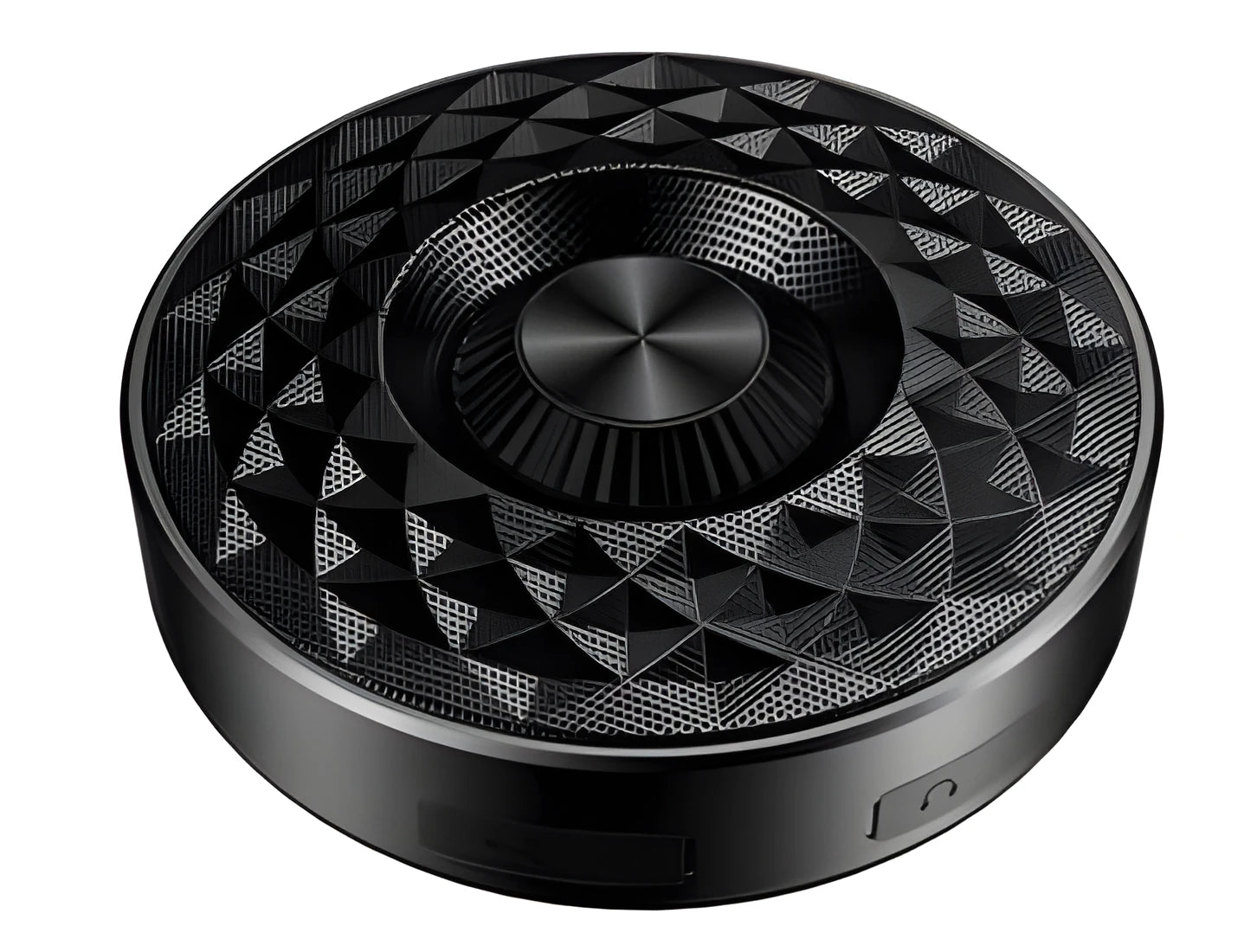 Compact Bluetooth wireless mini speaker in black, orange, or silvery white colour options